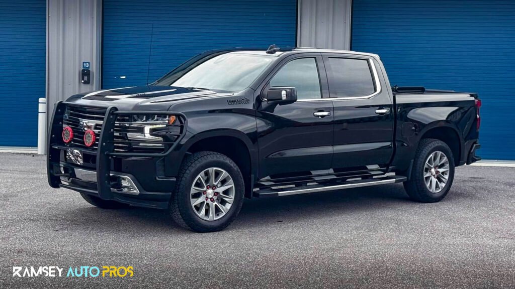 2025 Chevy High Country with Ceramic Coating and Paint Protection Film - Front Driver